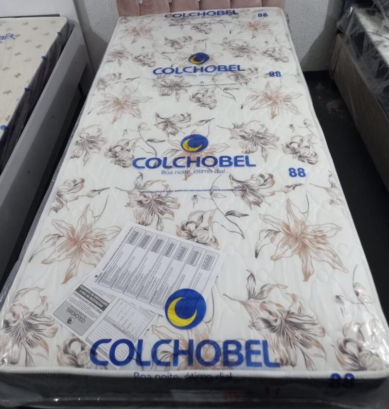 Colchão Solteiro Espuma D33 Pro-Life Bege (88x188x17) - Colchobel