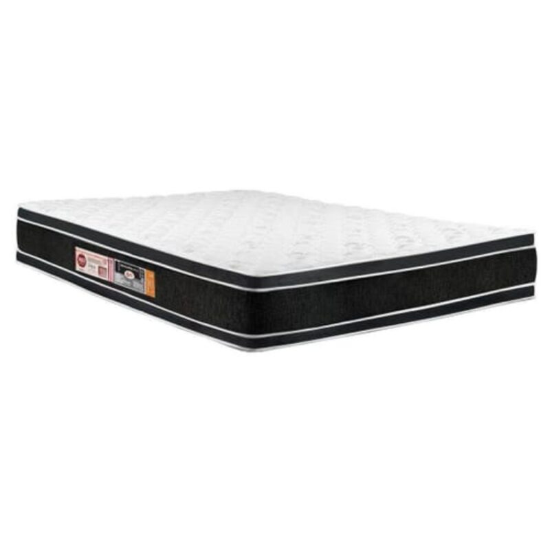 ð¥ Oferta de Aniversário ð ð¥³ 
Conjunto Box Black white/ Casal D33/  1.38x1.88x27 ( Castor ) 2 anos de garantia - Imagem 2