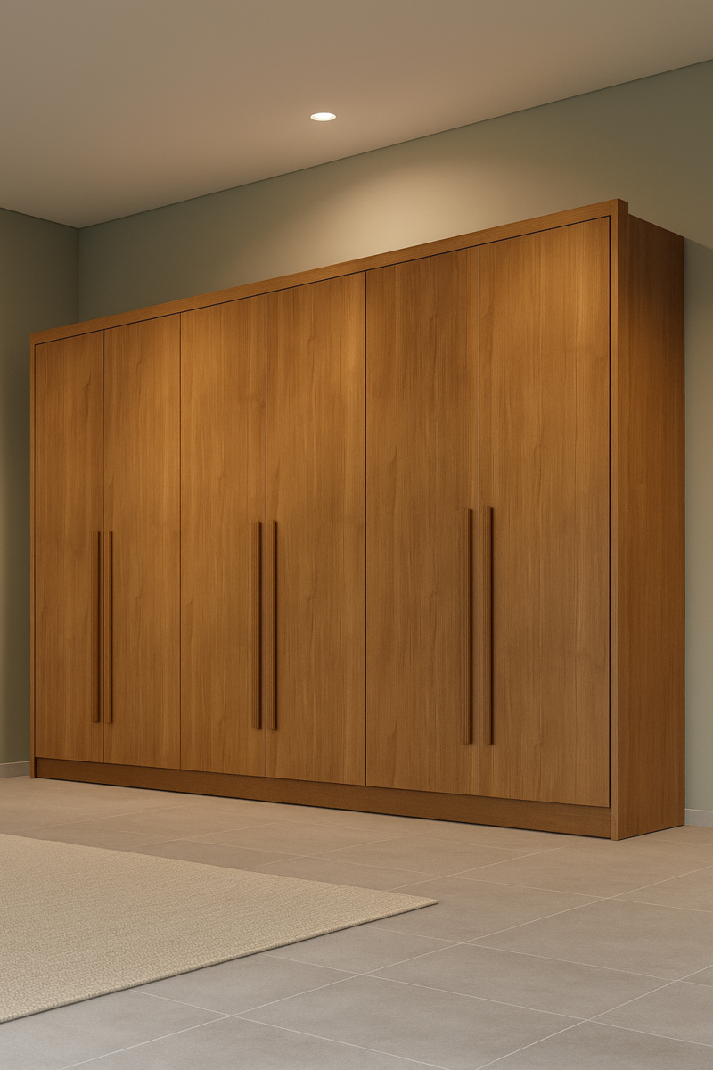 ð¥ Oferta de Aniversário ðð¥³
Guarda Roupa Casal Robust com 6 portas  8 gavetas/ 100% MDF ( Cumaru ) Interno 2 Novo Horizonte