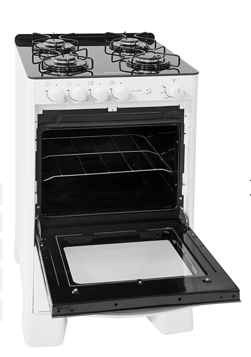 Fogão Cook Glass 4 Queimadores Com Acendimento Automático ( Bivolt ) - Imagem 3